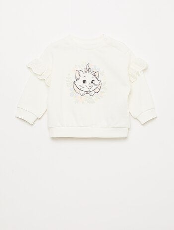 Sudadera 'Minnie' 'Disney' de manga larga con volantes bordados