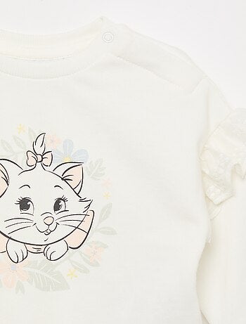 Sudadera 'Minnie' 'Disney' de manga larga con volantes bordados