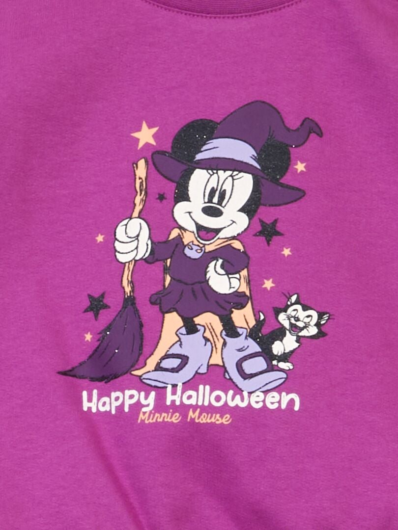 Sudadera 'Minnie Mouse' - Halloween MENTA PÚRPURA - Kiabi