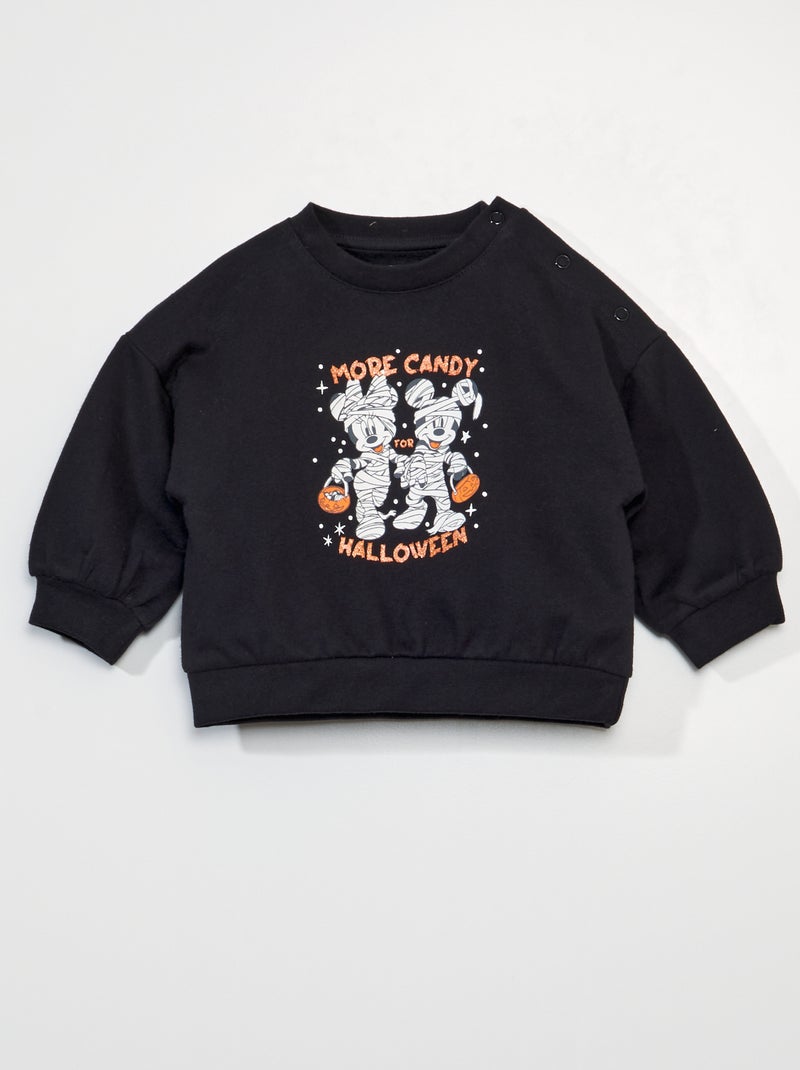 Sudadera 'Minnie y Mickey Mouse' - Halloween NEGRO - Kiabi