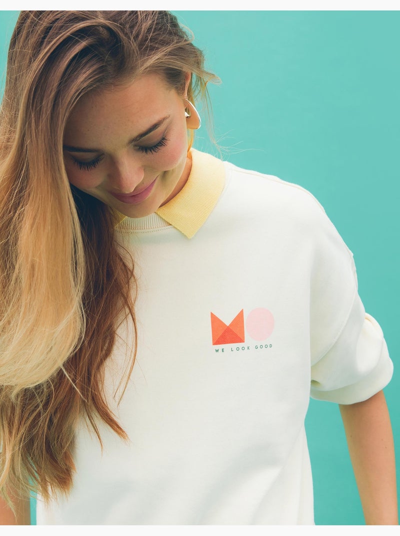 Sudadera MO 30 Years, MO Fashion Blanco - Kiabi