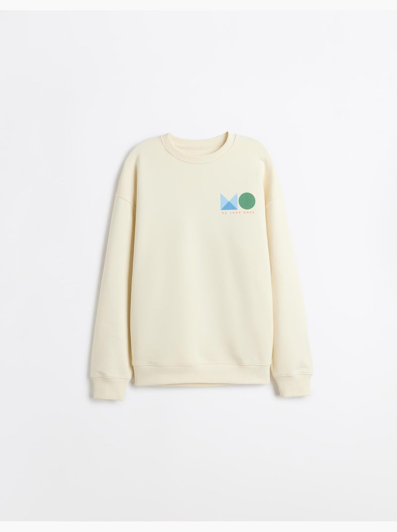 Sudadera MO 30 Years, MO Fashion Blanco - Kiabi