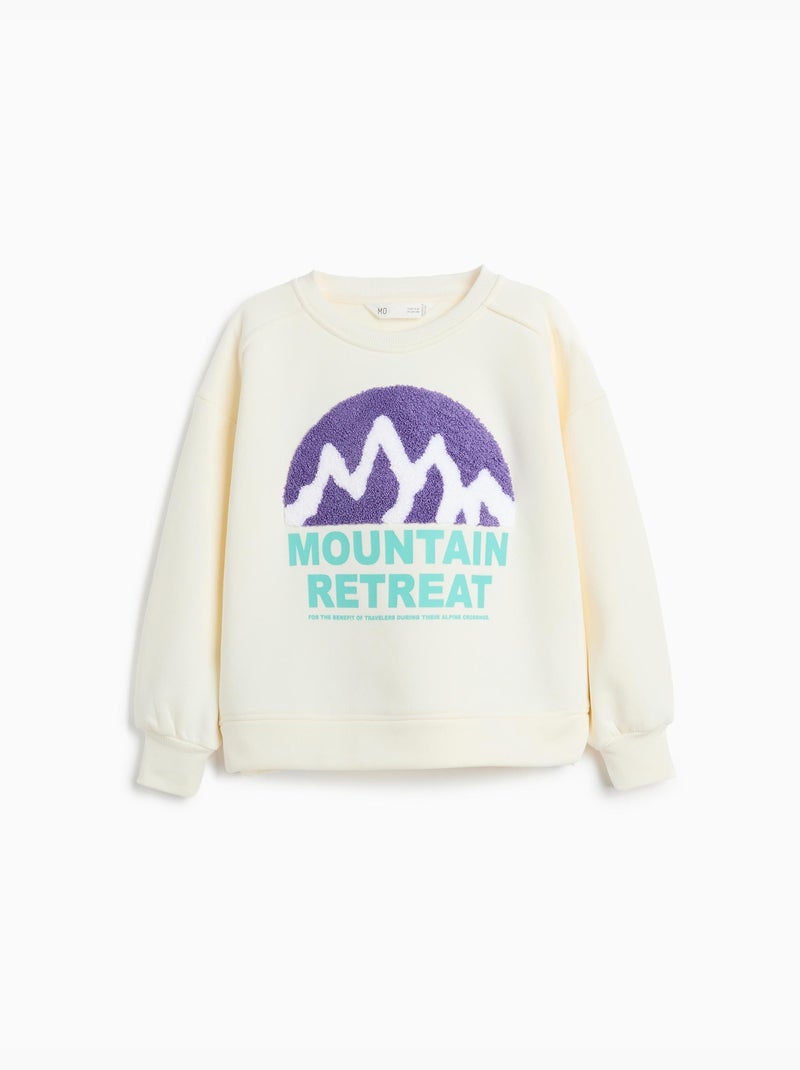 Sudadera, MO Fashion Blanco - Kiabi
