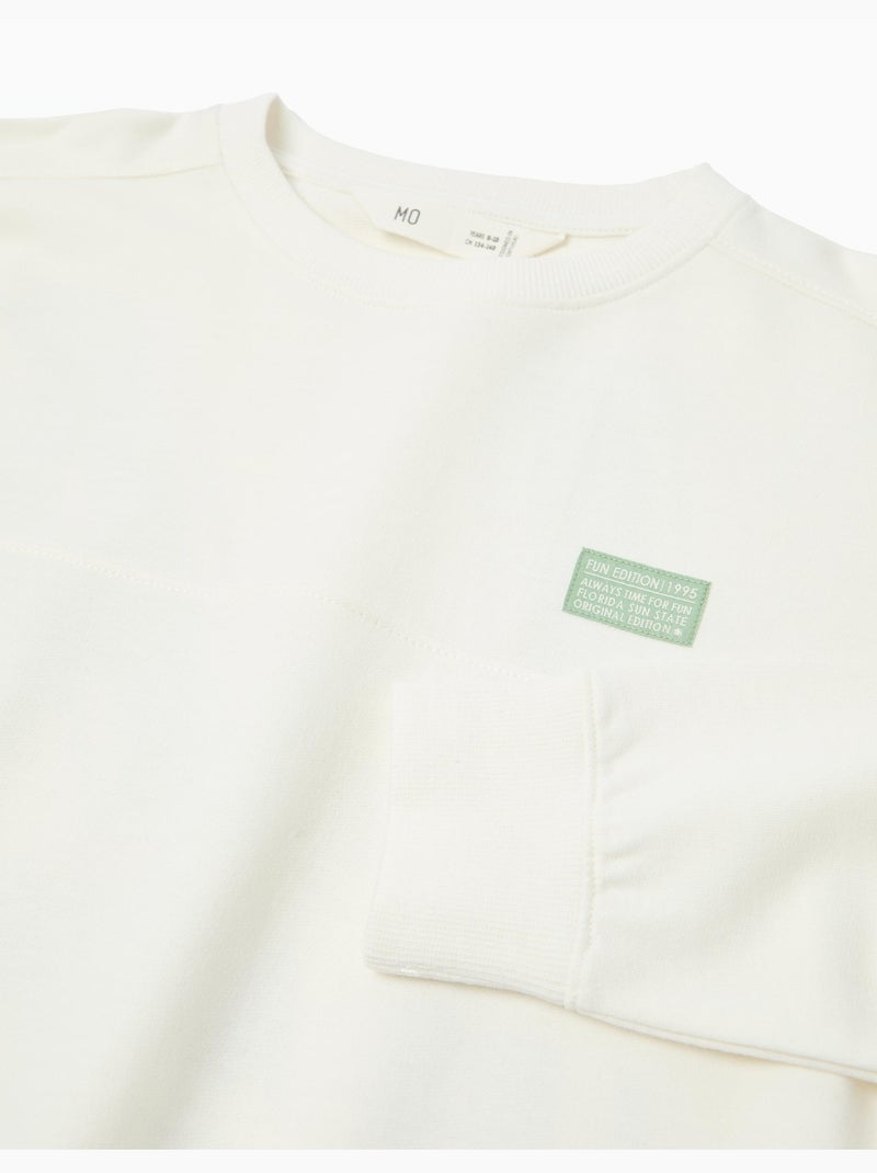 Sudadera, MO Fashion Blanco - Kiabi