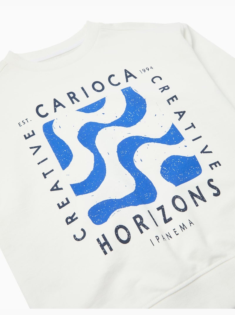 Sudadera, MO Fashion Blanco - Kiabi