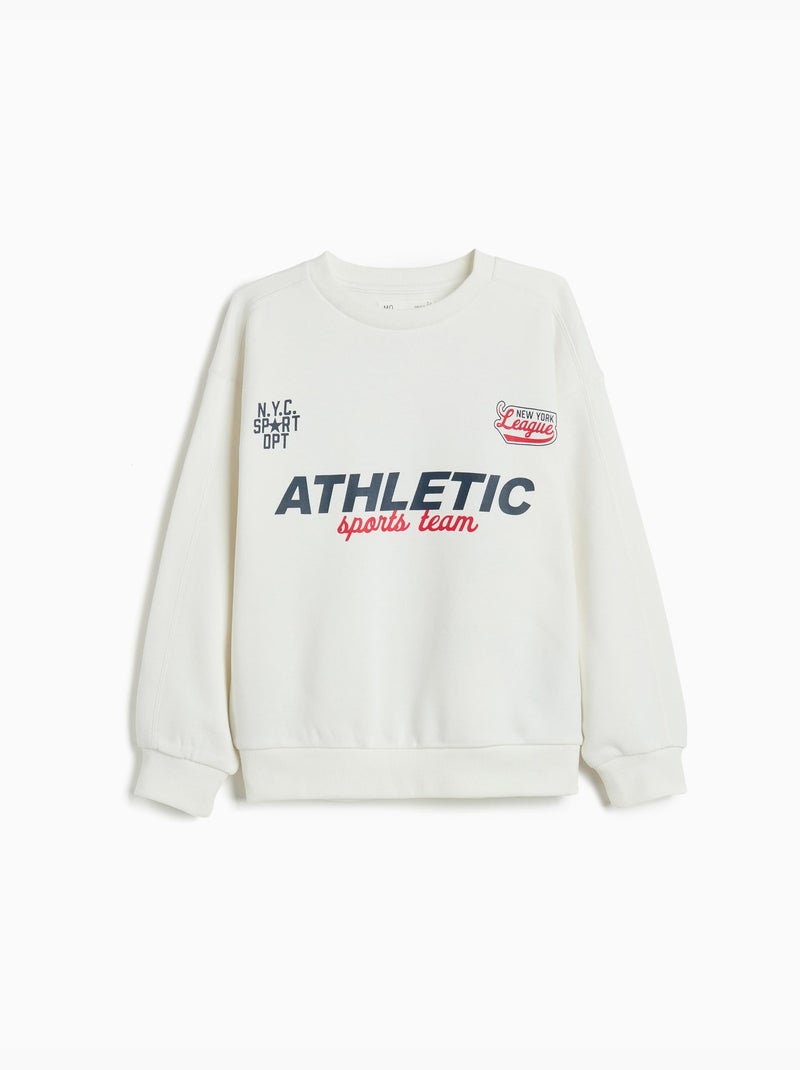 Sudadera, MO Fashion Blanco - Kiabi