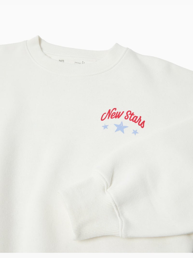Sudadera, MO Fashion Blanco - Kiabi