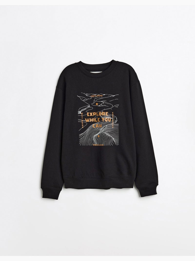 Sudadera, MO Fashion Negro - Kiabi