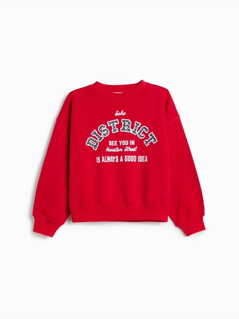Sudadera, MO Fashion Rojo - Kiabi