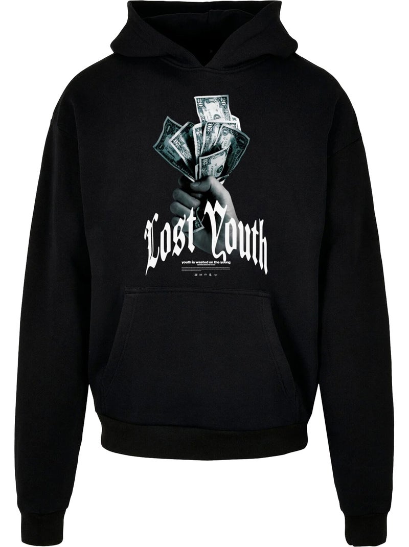 Sudadera money v.1 para hombre - lost youth Negro - Kiabi