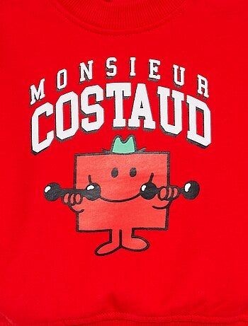 Sudadera 'Mr Men & Little Miss' 'Monsieur Costaud'