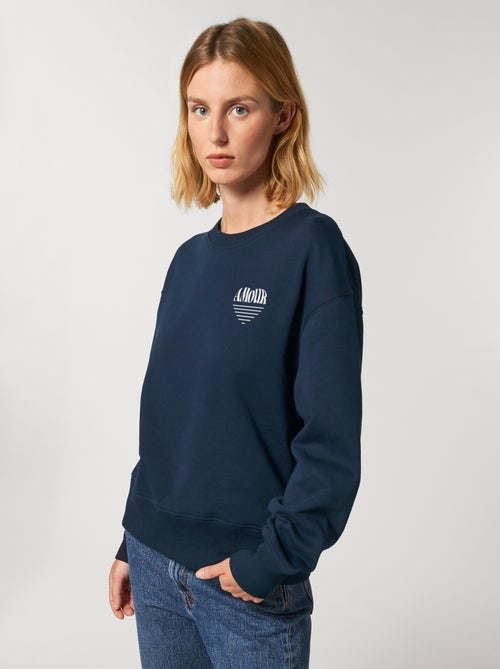 Sudadera Mujer - AMOUR COEUR 2 - Kiabi Sudadera Mujer - AMOUR COEUR 2 - Kiabi