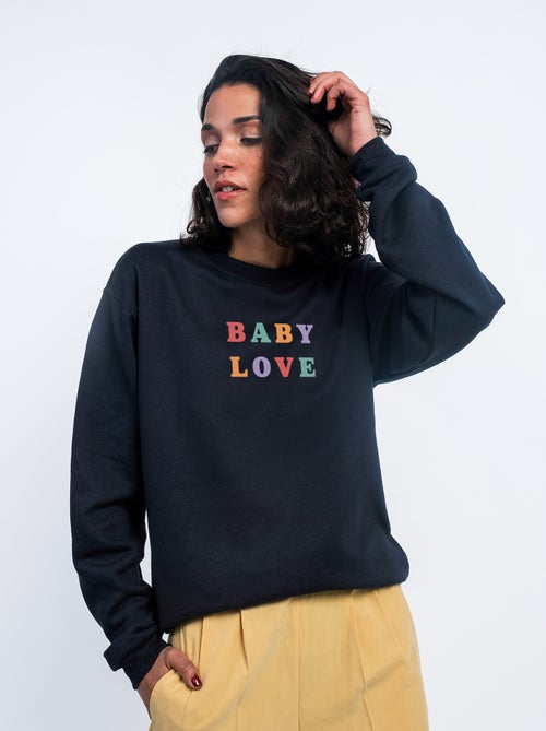 Sudadera Mujer - BABY LOVE - Kiabi