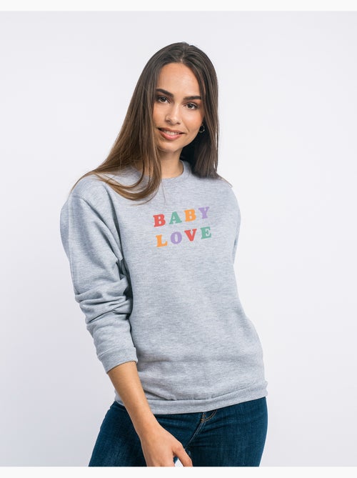 Sudadera Mujer - BABY LOVE - Kiabi