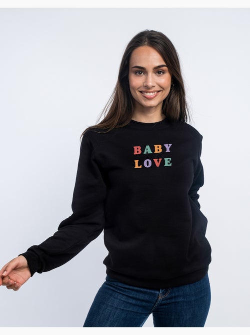 Sudadera Mujer - BABY LOVE - Kiabi