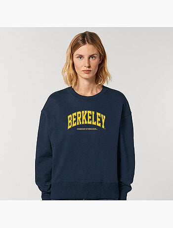 Sudadera Mujer - BERKELEY UNIVERSITY YELLOW