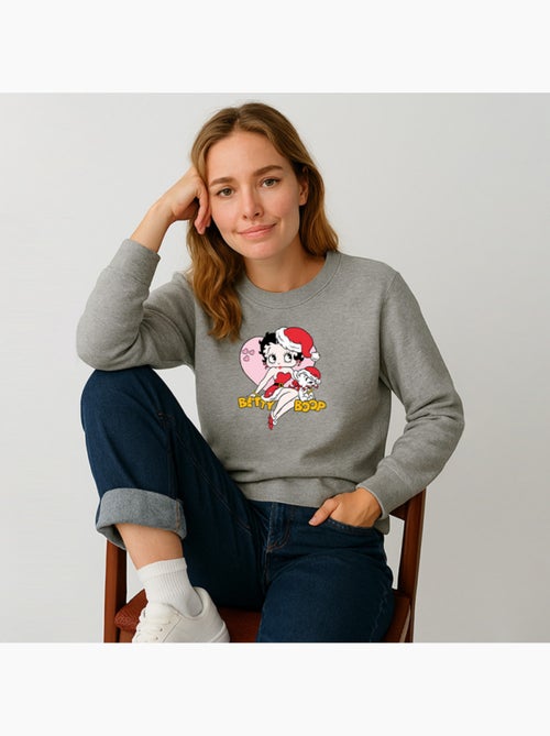Sudadera Mujer - BETTY BOOP 1 - Kiabi Sudadera Mujer - BETTY BOOP 1 - Kiabi