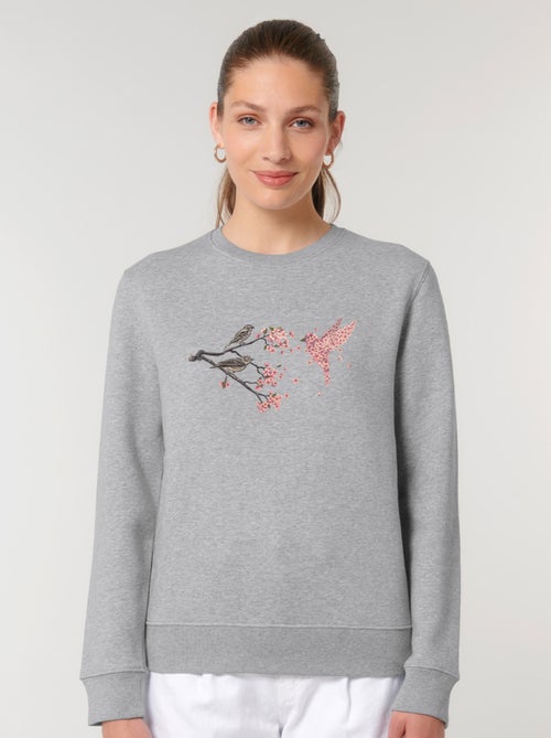 Sudadera Mujer - BLOSSOM BIRD - Kiabi