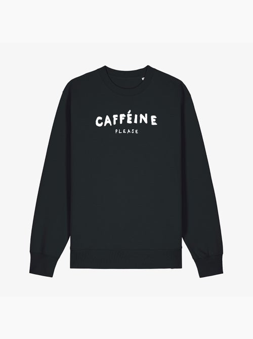 Sudadera Mujer - CAFFEINE PLEASE - Kiabi Sudadera Mujer - CAFFEINE PLEASE - Kiabi