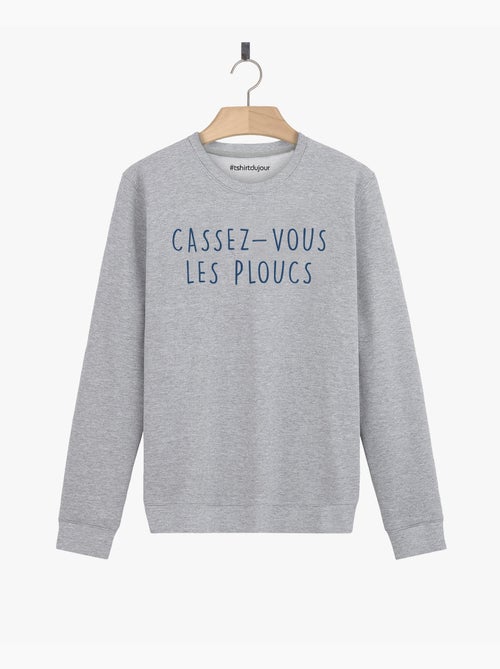 Sudadera Mujer - CASSEZ-VOUS LES PLOUCS - Kiabi Sudadera Mujer - CASSEZ-VOUS LES PLOUCS - Kiabi