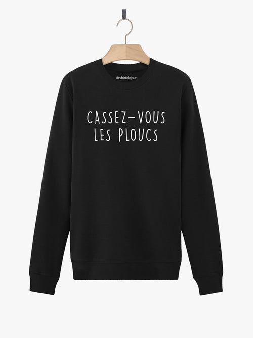 Sudadera Mujer - CASSEZ-VOUS LES PLOUCS - Kiabi Sudadera Mujer - CASSEZ-VOUS LES PLOUCS - Kiabi