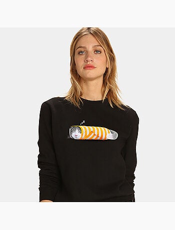 Sudadera Mujer - CAT IN THE PAPER