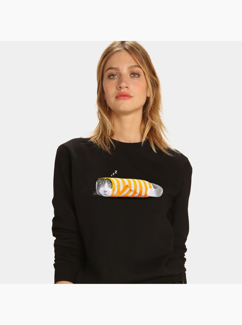 Sudadera Mujer - CAT IN THE PAPER - Kiabi