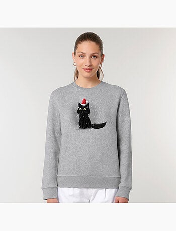 Sudadera Mujer - CHRISTMAS CAT