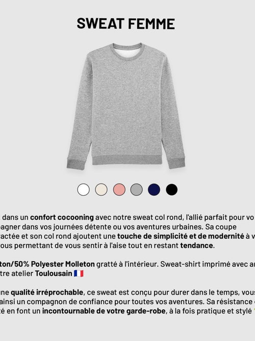 Sudadera Mujer - COEURBOOBS - Kiabi Sudadera Mujer - COEURBOOBS - Kiabi