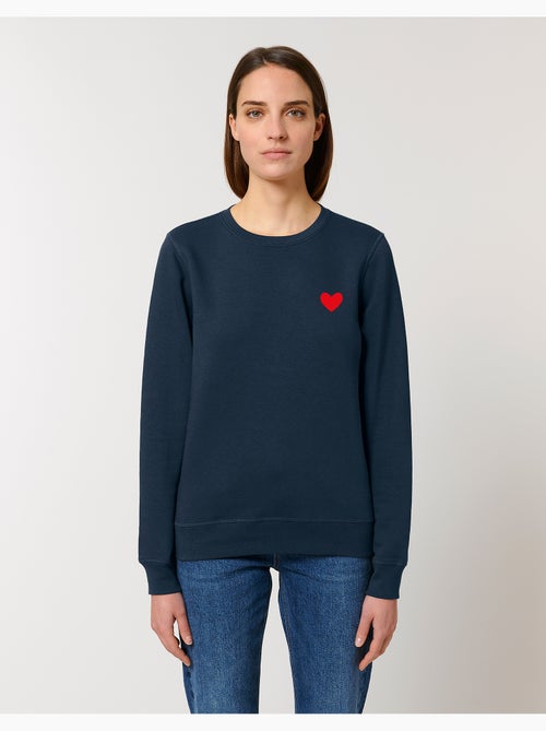Sudadera Mujer - DESSIN PETIT COEUR - Kiabi Sudadera Mujer - DESSIN PETIT COEUR - Kiabi