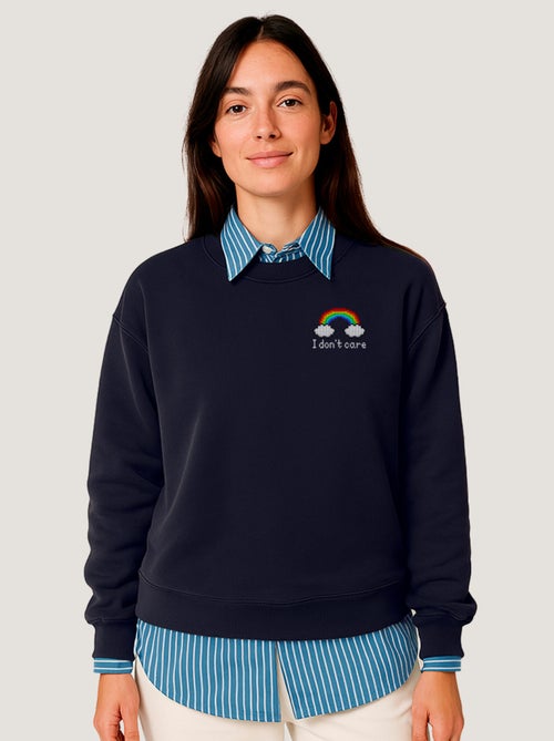 Sudadera Mujer - DONT CARE CŒUR - Kiabi Sudadera Mujer - DONT CARE CŒUR - Kiabi