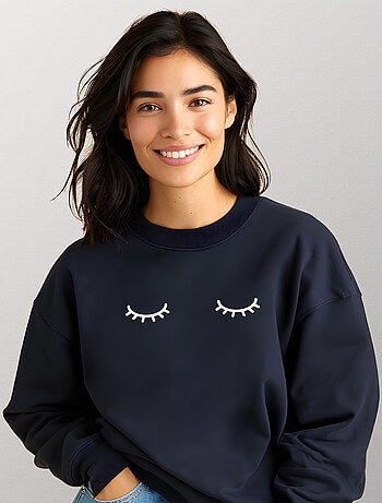 Sudadera Mujer - EYES CLOSED