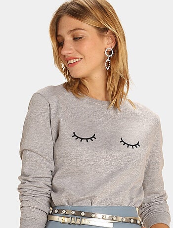 Sudadera Mujer - EYES CLOSED