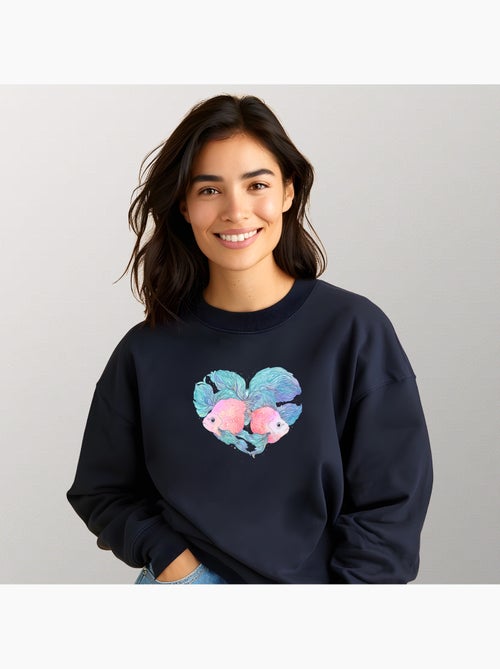 Sudadera Mujer - FISHES - Kiabi