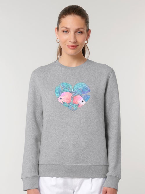 Sudadera Mujer - FISHES - Kiabi