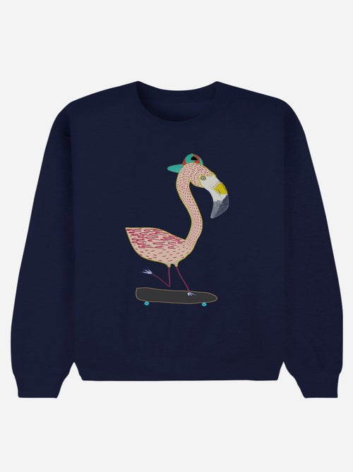 Sudadera Mujer - FLAMINGO SKATER - Kiabi