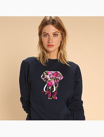 Sudadera Mujer - FLORAL ELEPHANT