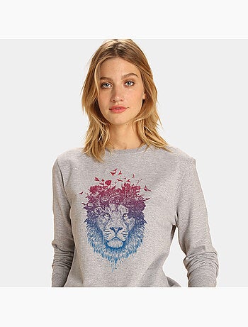 Sudadera Mujer - FLORAL LION