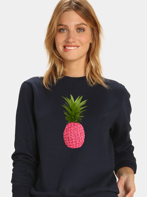 Sudadera Mujer - FLORAL PINEAPPLE - Kiabi