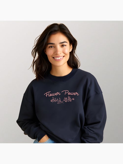 Sudadera Mujer - FLOWER-POWER - Kiabi