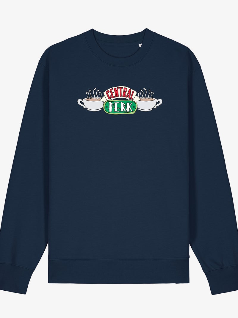 Sudadera Mujer - FRIENDS CENTRAL PERK Azul marino - Kiabi