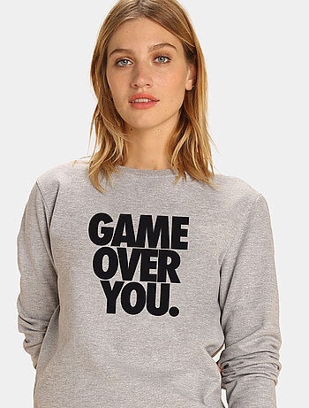 Sudadera Mujer - GAME OVER YOU