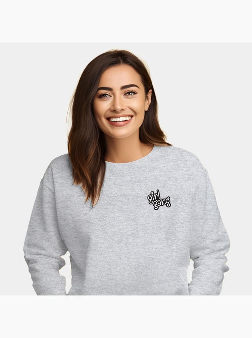 Sudadera Mujer - GIRL GANG CŒUR - Kiabi