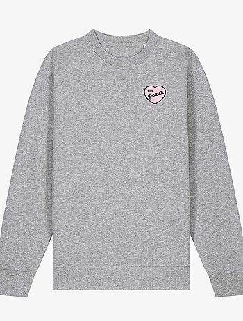 Sudadera Mujer - GIRL POWER PINK HEART