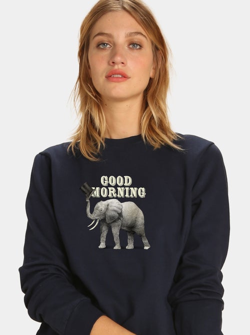 Sudadera Mujer - GOOD MORNING - Kiabi Sudadera Mujer - GOOD MORNING - Kiabi