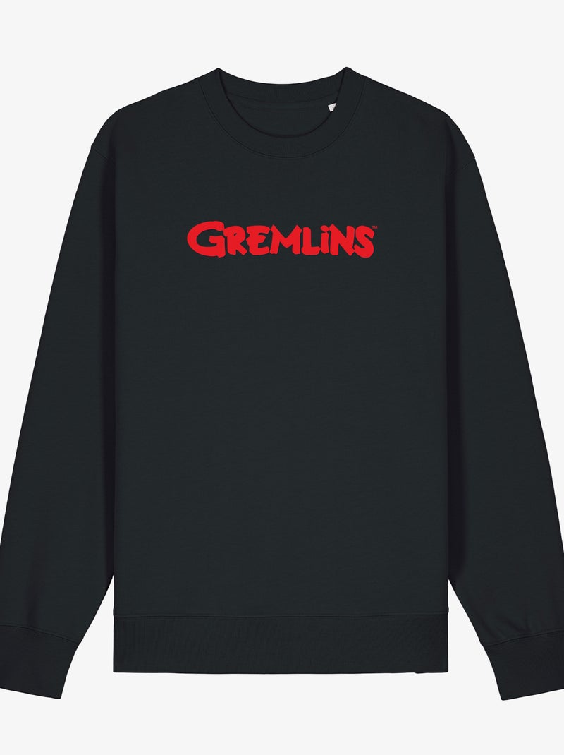 Sudadera Mujer - GREMLINS LOGO Negro - Kiabi