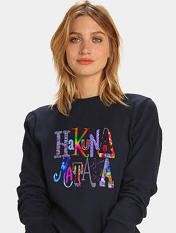Sudadera Mujer - HAKUNA MATATA COLOR