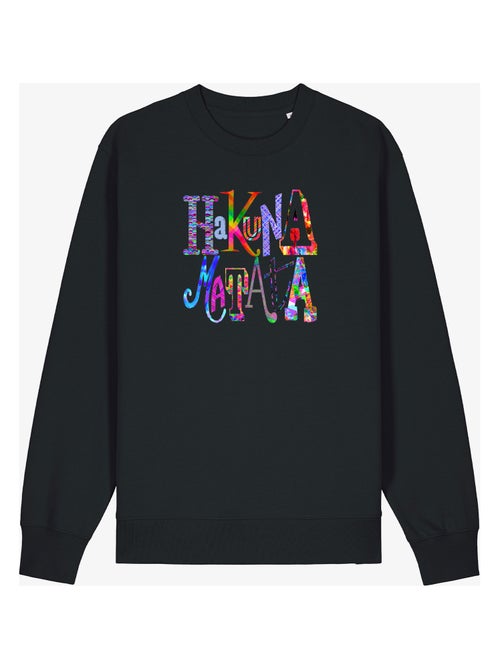 Sudadera Mujer - HAKUNA MATATA COLOR - Kiabi