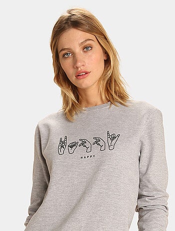 Sudadera Mujer - HAPPY
