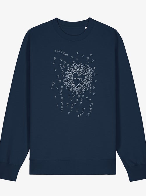 Sudadera Mujer - HAPPY HEARTS - Kiabi Sudadera Mujer - HAPPY HEARTS - Kiabi